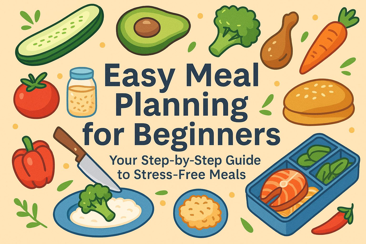 Easy Meal Planning for Beginners: Your Step-by-Step Guide to Stress-Free Meals