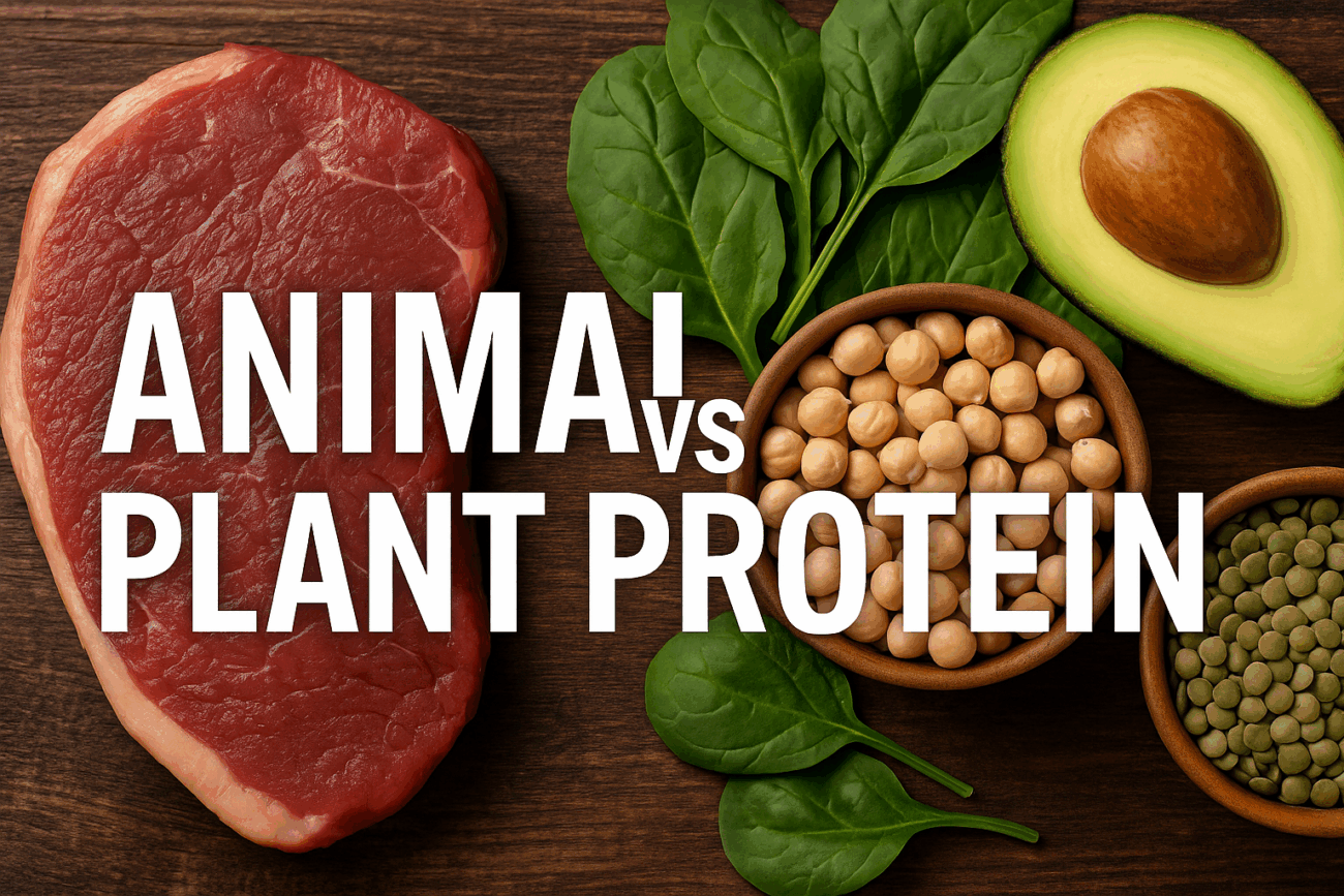 animal vs plant protein