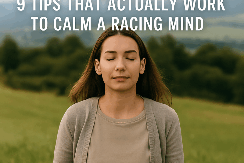 Meditation for Overthinkers: 9 Tips That Actually Work to Calm a Racing Mind