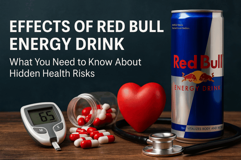 Effects of Red Bull Energy Drink: What You Need to Know About Hidden Health Risks