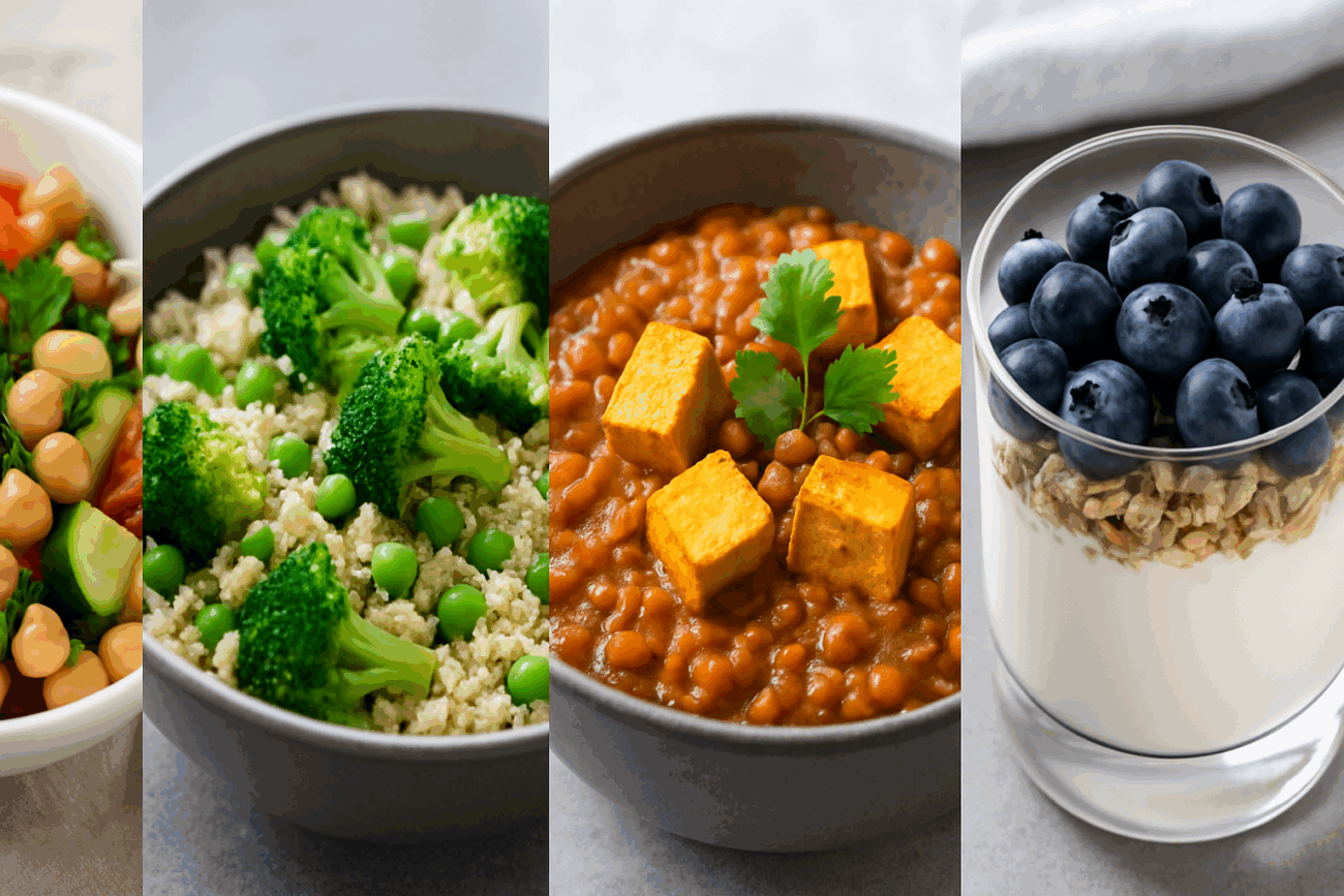 high protein vegan diet