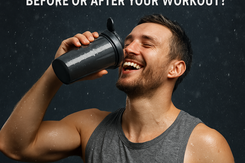 The Best Time to Drink Protein Shake: Before or After Your Workout?