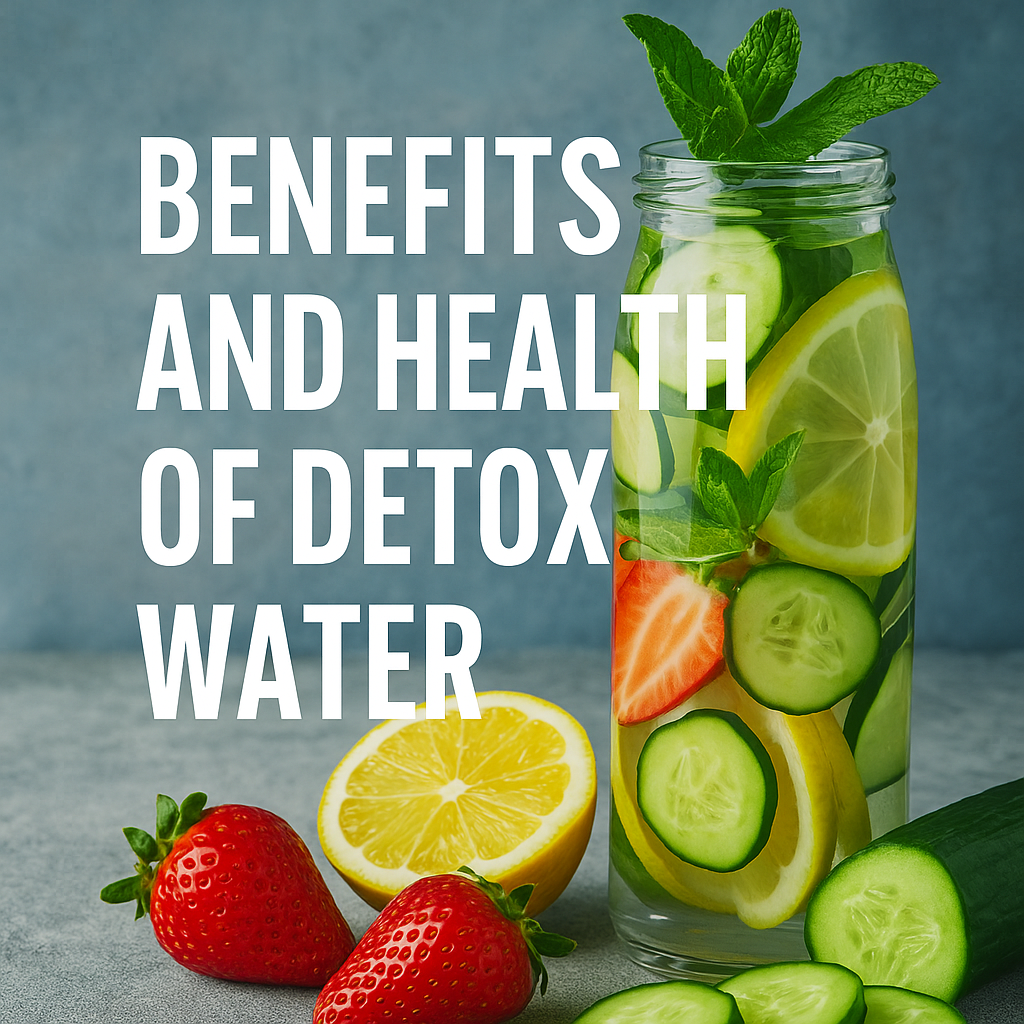 Detox water recipe with lemon and cucumber for glowing skin