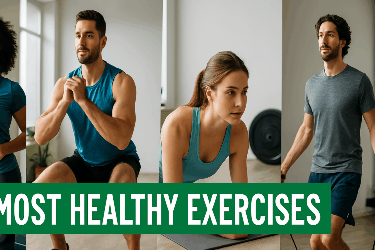 Most Healthy Exercises to Boost Your Body & Mind